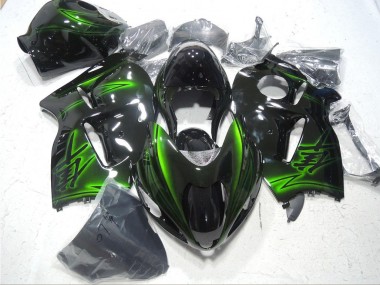Schwarz Grün GSXR 1300 Hayabusa 1996-2007 Verkleidungen