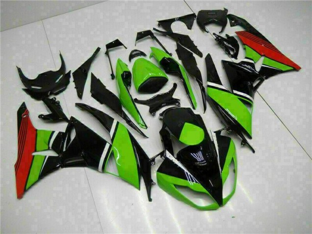 Schwarz Grün Rot ZX6R 2009-2012 Verkleidungen Schwarz Grün Rot ZX6R 2009-2012 Verkleidungen