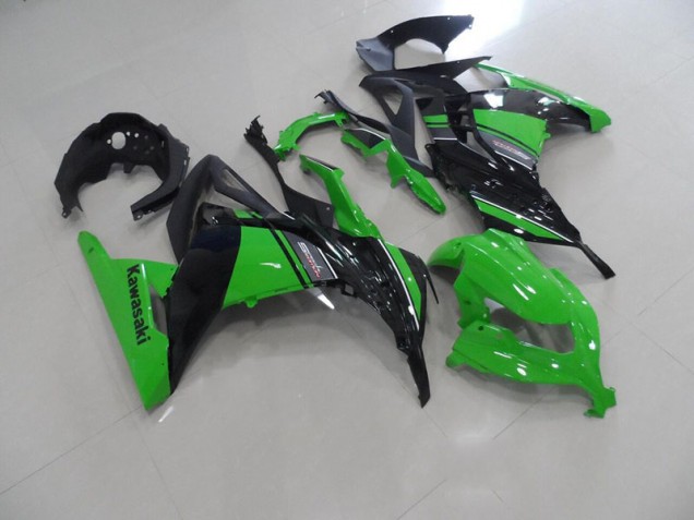 Schwarz Grün ZX 300R 2013-2016 Verkleidung Schwarz Grün ZX 300R 2013-2016 Verkleidung