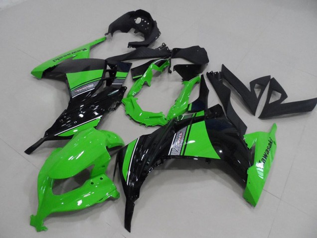 Schwarz Grün ZX 300R 2013-2016 Verkleidungen Schwarz Grün ZX 300R 2013-2016 Verkleidungen