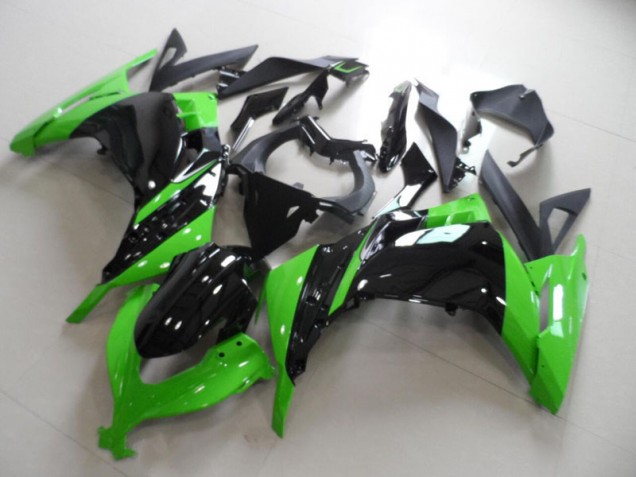Schwarz Grün ZX 300R 2013-2016 Vollverkleidung Schwarz Grün ZX 300R 2013-2016 Vollverkleidung