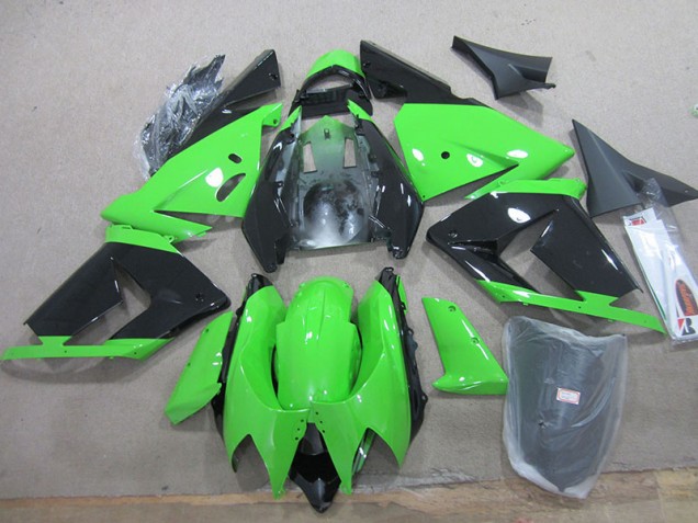 Schwarz Grün ZX10R 2003-2005 Verkleidungen Schwarz Grün ZX10R 2003-2005 Verkleidungen