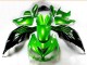 Schwarz Grün ZX14R ZZR 1400 2012-2021 Verkleidung