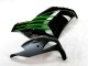 Schwarz Grün ZX14R ZZR 1400 2012-2021 Verkleidungen Schwarz Grün ZX14R ZZR 1400 2012-2021 Verkleidungen