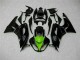 Schwarz Grün ZX6R 2009-2012 Verkleidung Schwarz Grün ZX6R 2009-2012 Verkleidung
