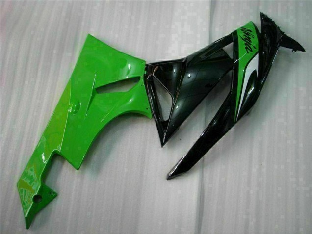 Schwarz Grün ZX6R 2009-2012 Vollverkleidung Schwarz Grün ZX6R 2009-2012 Vollverkleidung