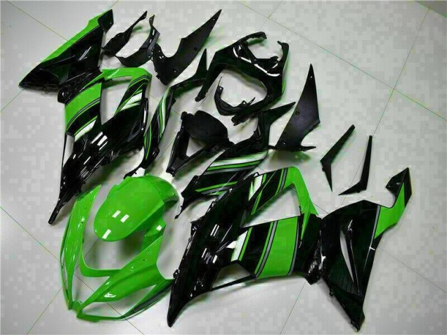 Schwarz Grün ZX6R 2013-2018 Verkleidungen Schwarz Grün ZX6R 2013-2018 Verkleidungen
