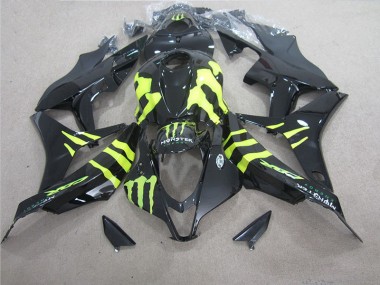 Schwarz Grünes Monster CBR 1000 RR 2004-2005 Verkleidung