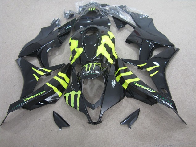 Schwarz Grünes Monster CBR 1000 RR 2004-2005 Verkleidung Schwarz Grünes Monster CBR 1000 RR 2004-2005 Verkleidung
