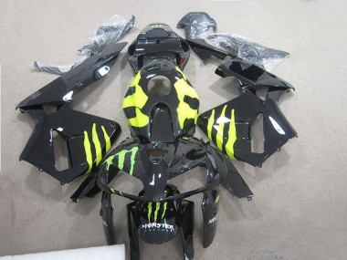 Schwarz Grünes Monster CBR 600 RR 2005-2006 Verkleidungen