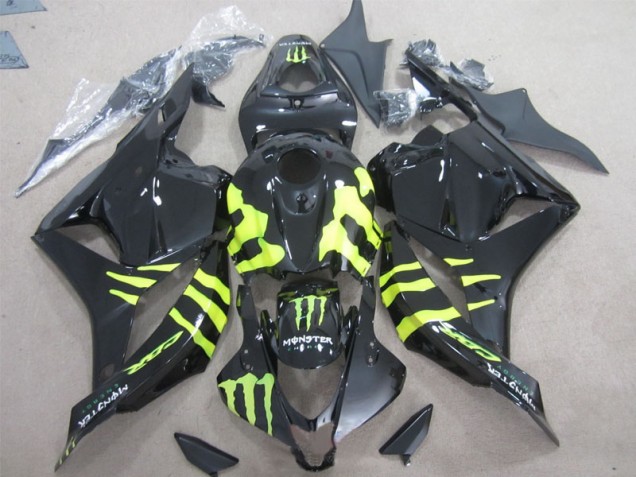 Schwarz Grünes Monster CBR 600 RR 2009-2012 Verkleidungen Schwarz Grünes Monster CBR 600 RR 2009-2012 Verkleidungen