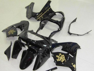 Schwarz JW ZX9R 1998-1999 Verkleidungen