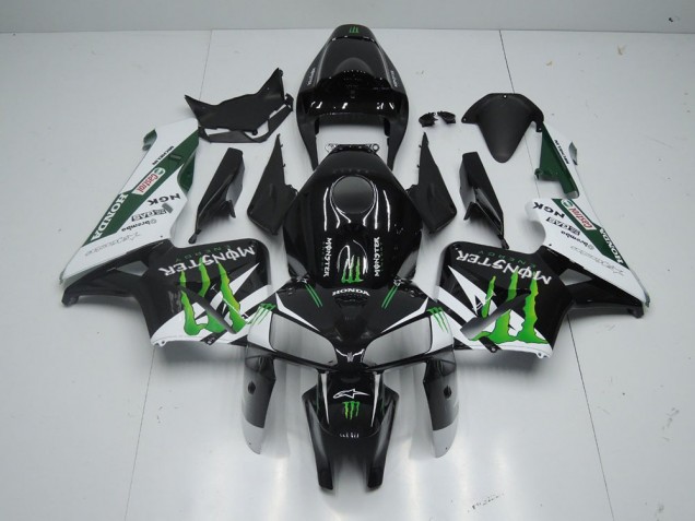 Schwarz Monster CBR 600 RR 2005-2006 Verkleidungen Schwarz Monster CBR 600 RR 2005-2006 Verkleidungen