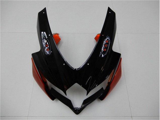 Schwarz Orange Grau GSXR 600 / 750 K8 2008-2010 Verkleidungen Schwarz Orange Grau GSXR 600 / 750 K8 2008-2010 Verkleidungen