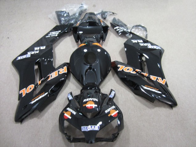Schwarz Orange Repsol CBR 1000 RR 2004-2005 Verkleidungen Schwarz Orange Repsol CBR 1000 RR 2004-2005 Verkleidungen