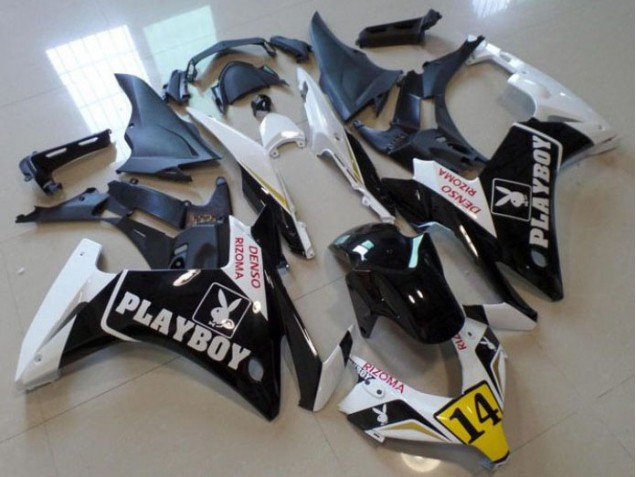 Schwarz Playboy 14 CBR 500 RR 2013-2015 Verkleidungen Schwarz Playboy 14 CBR 500 RR 2013-2015 Verkleidungen
