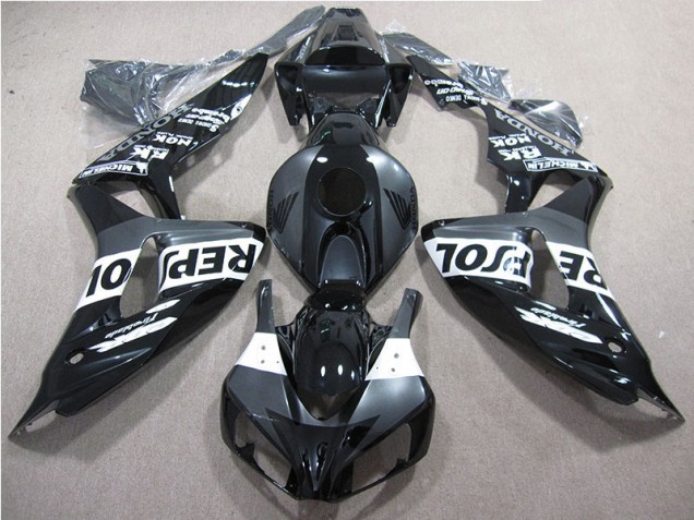 Schwarz Repsol CBR 1000 RR 2006-2007 Verkleidungen Schwarz Repsol CBR 1000 RR 2006-2007 Verkleidungen
