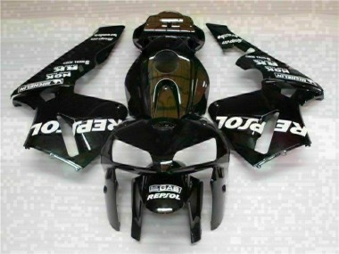 Schwarz Repsol CBR 600 RR 2005-2006 Verkleidung