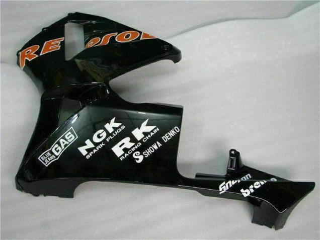 Schwarz Repsol CBR 600 RR 2005-2006 Verkleidungen