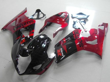 Schwarz Rot GSXR 1000 K3 2003-2004 Verkleidung