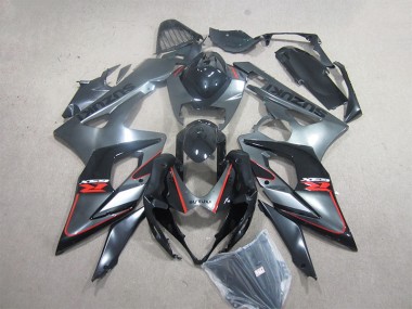Schwarz Rot GSXR 1000 K5 2005-2006 Verkleidung