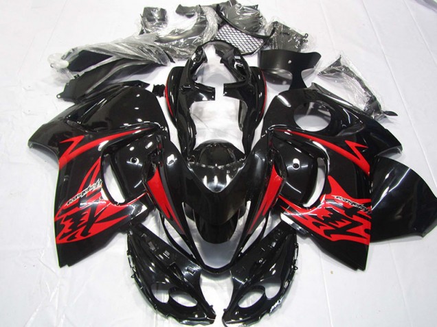 Schwarz Rot GSXR 1300 Hayabusa 2008-2019 Verkleidungen Schwarz Rot GSXR 1300 Hayabusa 2008-2019 Verkleidungen
