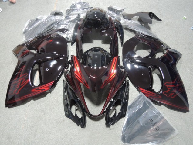 Schwarz Rot GSXR 1300 Hayabusa 2008-2019 VollVerkleidungen & Plastik Schwarz Rot GSXR 1300 Hayabusa 2008-2019 VollVerkleidungen & Plastik