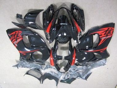 Schwarz Rot GSXR 1300 Hayabusa 2008-2019 Vollverkleidung
