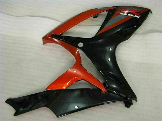 Schwarz Rot GSXR 600 / 750 K6 2006-2007 Verkleidungen Schwarz Rot GSXR 600 / 750 K6 2006-2007 Verkleidungen