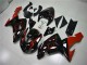 Schwarz Rot ZX10R 2006-2007 Verkleidungen
