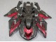 Schwarz Rot ZX14R ZZR 1400 2006-2011 Verkleidung