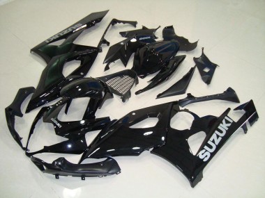 Schwarz Silber Aufkleber GSXR 1000 K5 2005-2006 Verkleidungen