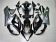 Schwarz Silber GSXR 1000 K5 2005-2006 Verkleidungen Schwarz Silber GSXR 1000 K5 2005-2006 Verkleidungen