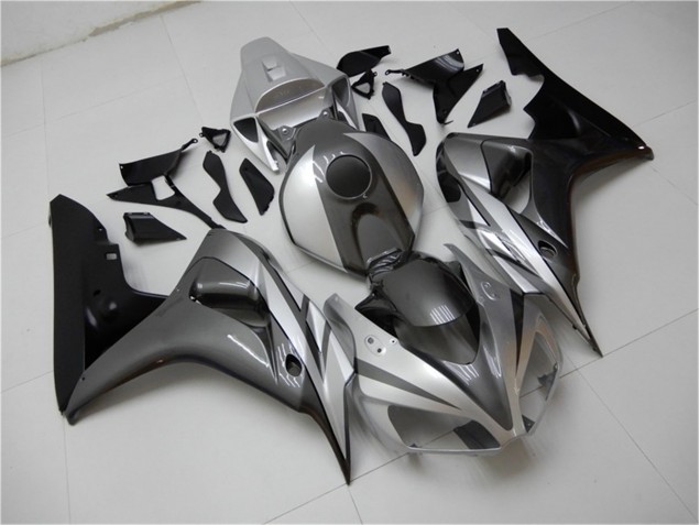 Schwarz Silber Grau CBR 1000 RR 2006-2007 Verkleidungen Schwarz Silber Grau CBR 1000 RR 2006-2007 Verkleidungen