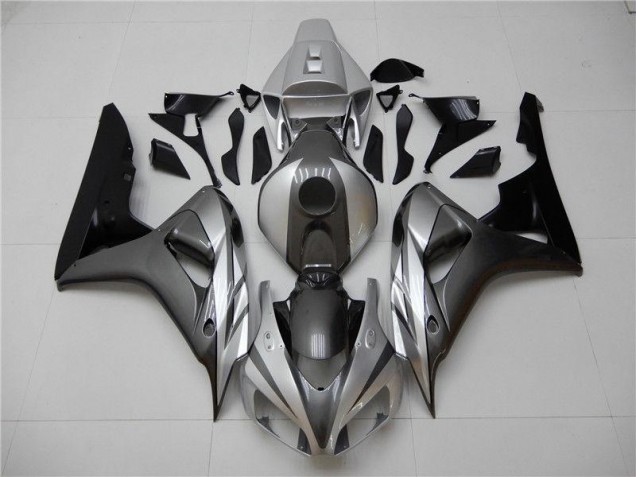 Schwarz Silber Grau CBR 1000 RR 2006-2007 Verkleidungen Schwarz Silber Grau CBR 1000 RR 2006-2007 Verkleidungen