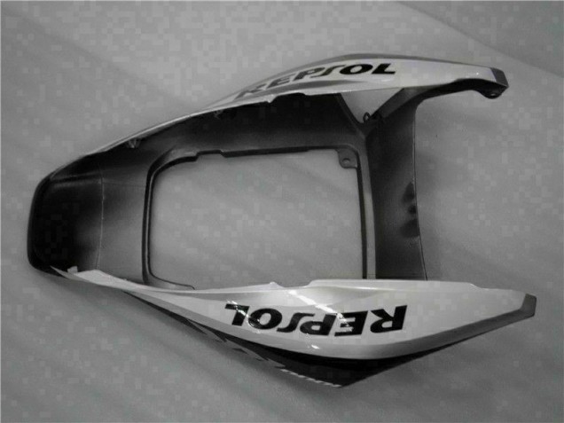 Schwarz Silber Repsol CBR 1000 RR 2004-2005 Verkleidung Schwarz Silber Repsol CBR 1000 RR 2004-2005 Verkleidung