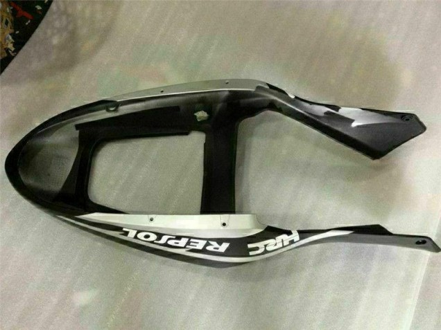 Schwarz Silber Repsol CBR 600 F4i 2001-2003 Verkleidungen Schwarz Silber Repsol CBR 600 F4i 2001-2003 Verkleidungen