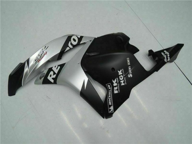Schwarz Silber Repsol CBR 600 RR 2009-2012 Verkleidungen Schwarz Silber Repsol CBR 600 RR 2009-2012 Verkleidungen