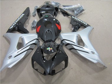 Schwarz Silber Rot Aufkleber CBR 1000 RR 2006-2007 Verkleidungen