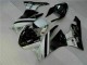 Schwarz Weiß 3M Touch4 ZX6R 2009-2012 Verkleidung Schwarz Weiß 3M Touch4 ZX6R 2009-2012 Verkleidung
