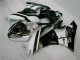 Schwarz Weiß 3M Touch4 ZX6R 2009-2012 Verkleidungen