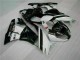 Schwarz Weiß 3M Touch4 ZX6R 2009-2012 Verkleidungen