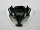 Schwarz Weiß 3M Touch4 ZX6R 2009-2012 Verkleidungen