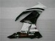 Schwarz Weiß 3M Touch4 ZX6R 2009-2012 Verkleidungen