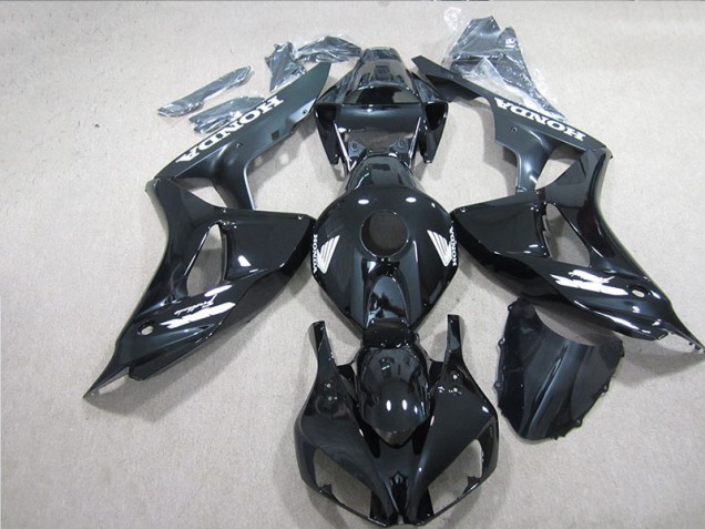 Schwarz Weiß Aufkleber CBR 1000 RR 2006-2007 Verkleidungen Schwarz Weiß Aufkleber CBR 1000 RR 2006-2007 Verkleidungen