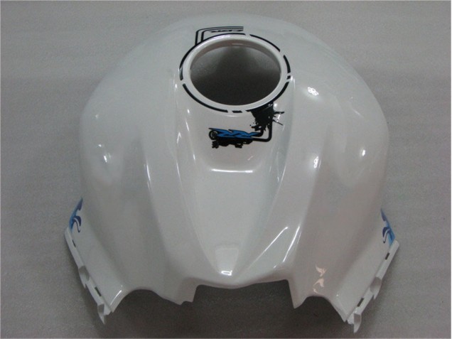Schwarz Weiß Blau CBR 600 RR 2009-2012 Verkleidungen Schwarz Weiß Blau CBR 600 RR 2009-2012 Verkleidungen