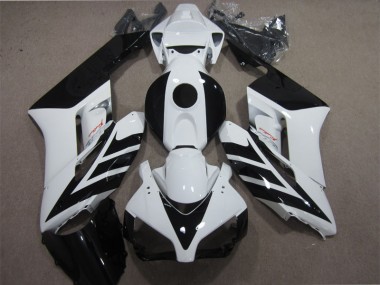 Schwarz Weiß CBR 1000 RR 2004-2005 Verkleidung