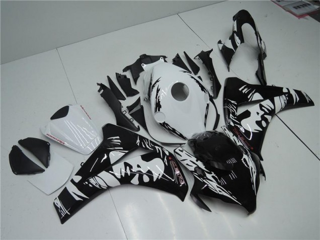 Schwarz Weiß CBR 1000 RR 2008-2011 Verkleidungen Schwarz Weiß CBR 1000 RR 2008-2011 Verkleidungen