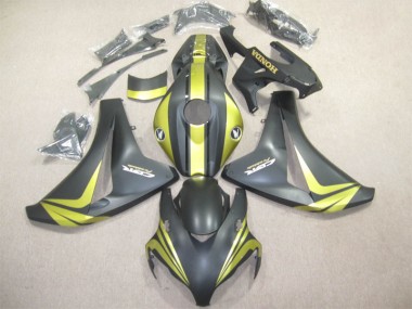 Schwarz Weiß Grün CBR 1000 RR 2008-2011 Verkleidungen