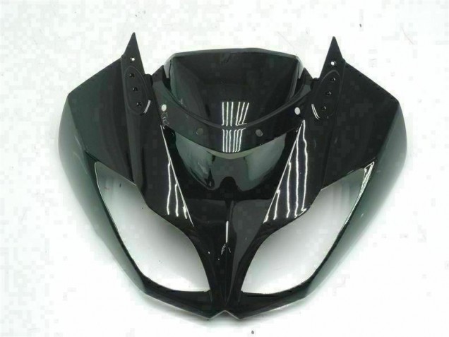 Schwarz Weiß Ninja 636 ZX6R 2009-2012 Verkleidungen Schwarz Weiß Ninja 636 ZX6R 2009-2012 Verkleidungen